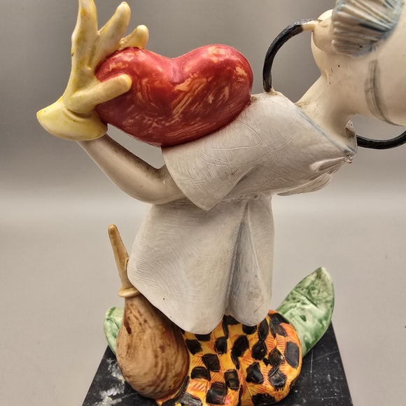 Vintage Fontanini Depose Italy Clown Figurine DOCTOR Carrara Marble Simonetti. - Picture 7 of 10